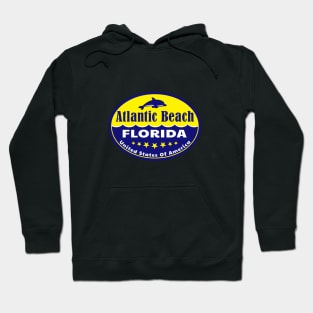 Atlantic Beach Florida Dolphin Hoodie